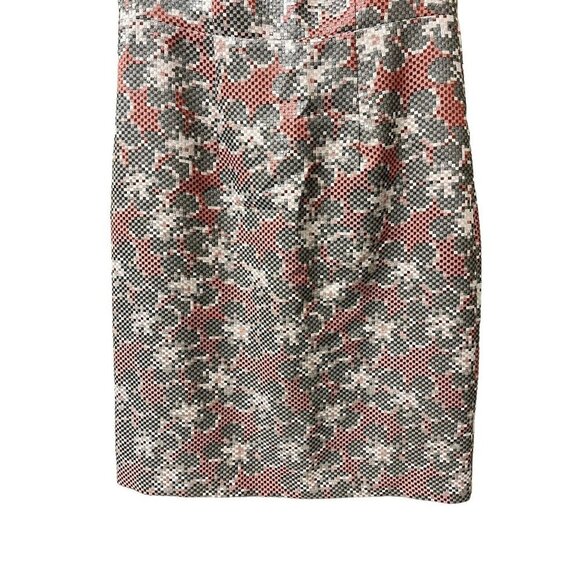 NWT The Limited Pink Shimmer Fitted Midi Dress Size 8 - Picture 5 of 9